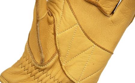 CACAZAN アウトドア ワーク グローブ【カラー：キャメル／サイズ：LL】