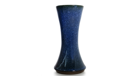 【 氷裂貫入青瓷 】 花器 （ 小野寺裕司 作 ） 径7.8cm×高さ18.5cm
