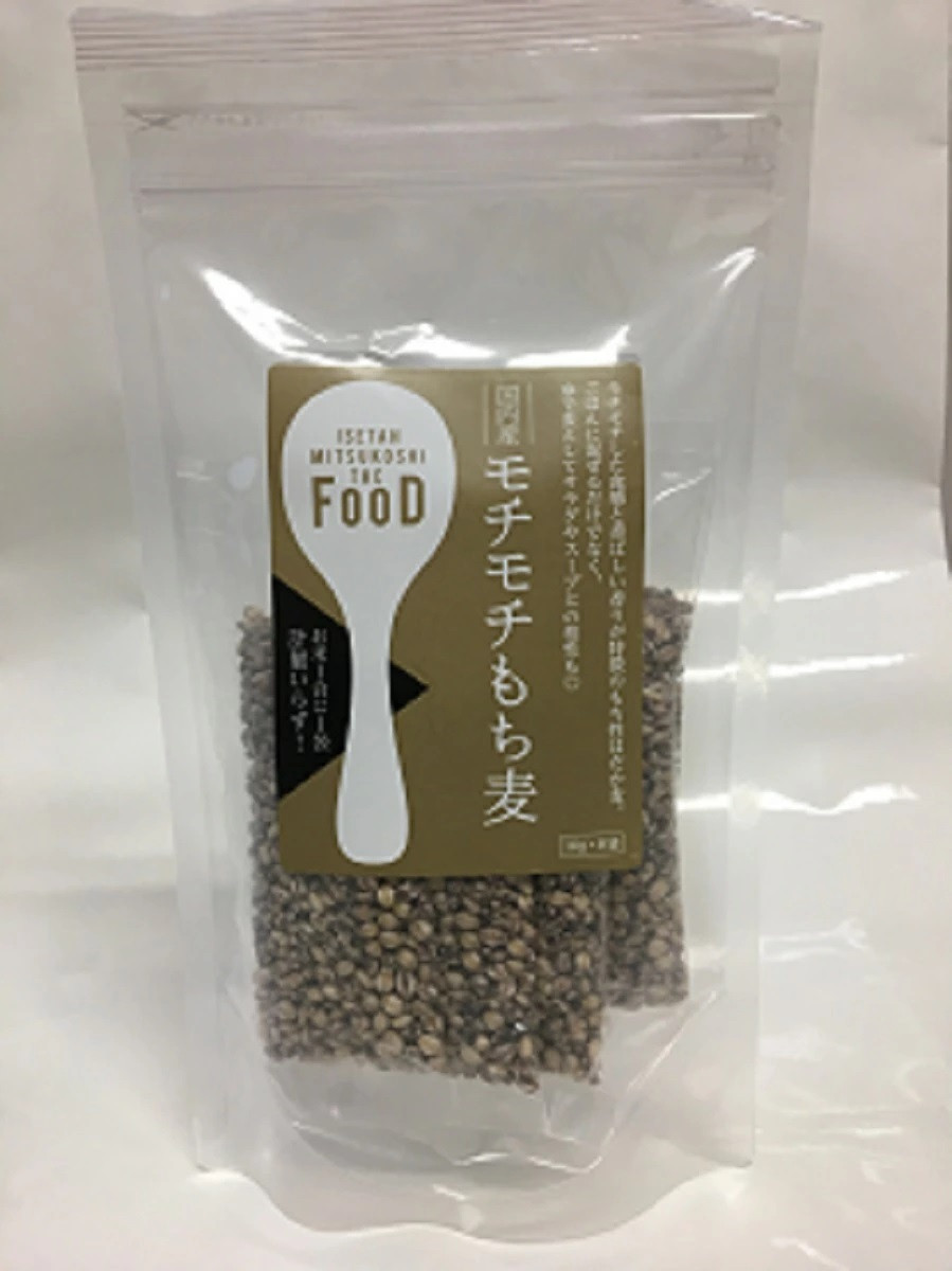 MITSUKOSHI　THE　FOOD　国内産　モチモチもち麦 （１８ｇ×８袋）×４個