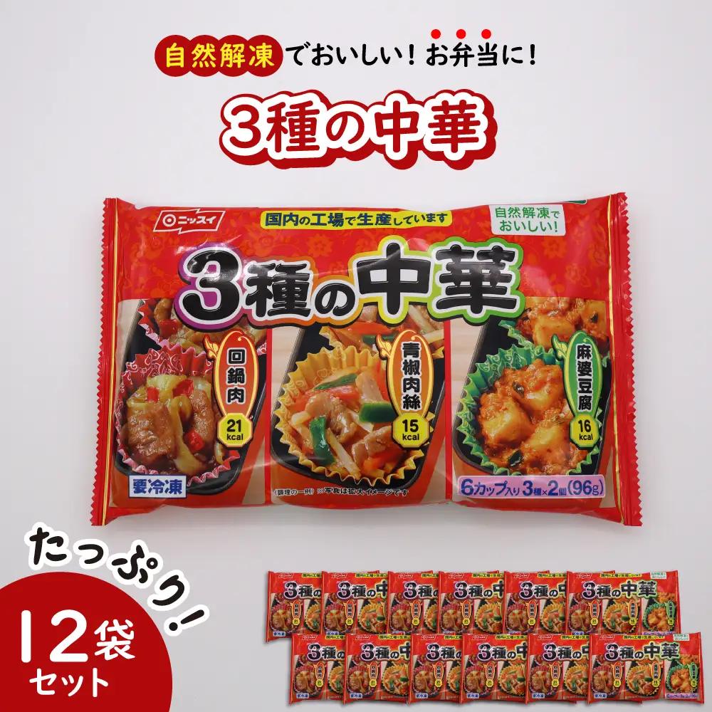 冷凍食品 ニッスイ 中華 12袋セット 自然解凍 冷凍食品