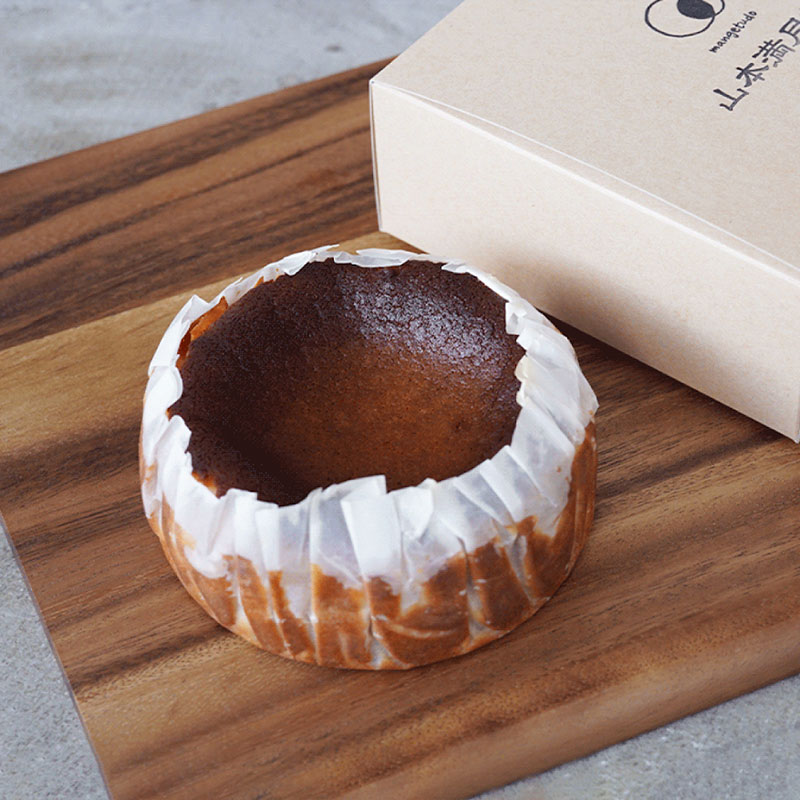 あんバスクチーズケーキ 山本満月堂 洋菓子 ケーキ おやつ お菓子 チーズケーキ 餡 兵庫県 洲本市 淡路島