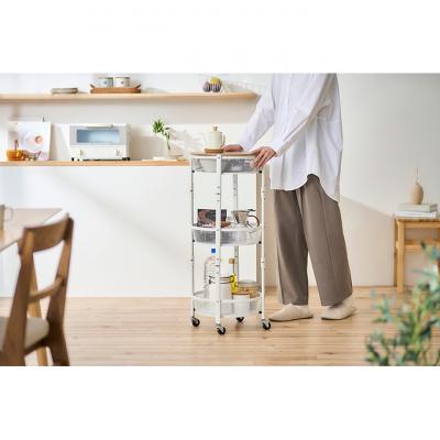 ふるさと納税 大河原町 ワゴン マルチワゴン 丸型3段 ホワイト アイリスオーヤマ[53752273] |  | 02