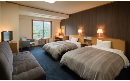 花巻温泉に泊まる ペア宿泊券(1泊朝食付) 　【388】