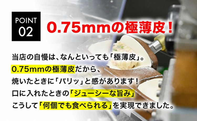 「宇都宮餃子館」スタミナ健太餃子 960g（48個）≪ギョーザ 冷凍餃子 冷凍食品 グルメ 食品 惣菜 中華惣菜 点心 中華≫_イメージ4