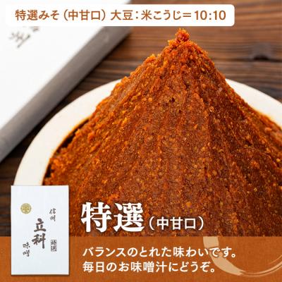 ふるさと納税 立科町 みそ・醤油詰合せ　[R2-03-02]