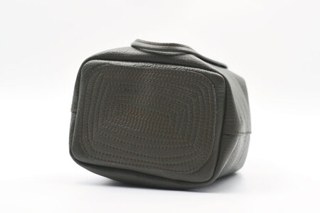 巾着バッグ Mサイズ ダークグレー AX140-2