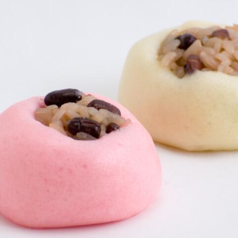 【ふるさと納税】赤飯 まんじゅう10個入り | 赤飯 饅頭 まんじゅう 菓子 和菓子 職人 手作り 和 スイーツ デザート 手土産 長野県 飯田市