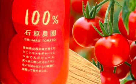 【先行予約】　 100％ トマトジュース 180ml×4本 トマト 野菜 健康 愛西市／株式会社石原農園[AEBG003]