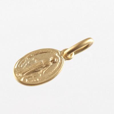 ふるさと納税 山梨県 【山梨県】【ジュエリー】K18 Medai/メダイ ペンダントSサイズ  マリア |  | 02