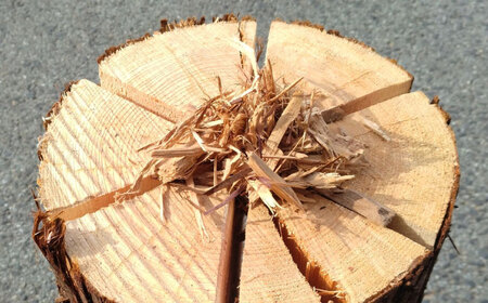 雲南市産スウェーデントーチ（着火チップ付）スギ・ヒノキ キャンプ 焚き火 調理 着火簡単 長時間燃焼 島根県雲南市/合同会社グリーンパワーうんなん[AIBL009]