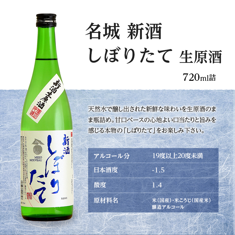名城酒造　冬のさけセット　12月上旬発送