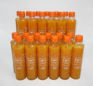 業務用・お土産用ドレッシング24本セット（宗田だしにんじん）～どかんっ！と豪快工場直送～無添加 調味料 サラダドレッシング【R00768】