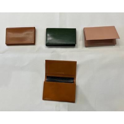 ふるさと納税 忠岡町 日本製本ヌメ皮名刺入れブラウン |  | 01