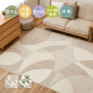 日本製 高機能 カーペット ベージュ 1枚 約190×240cm 600021702型 | ラグ カーペット [3193]