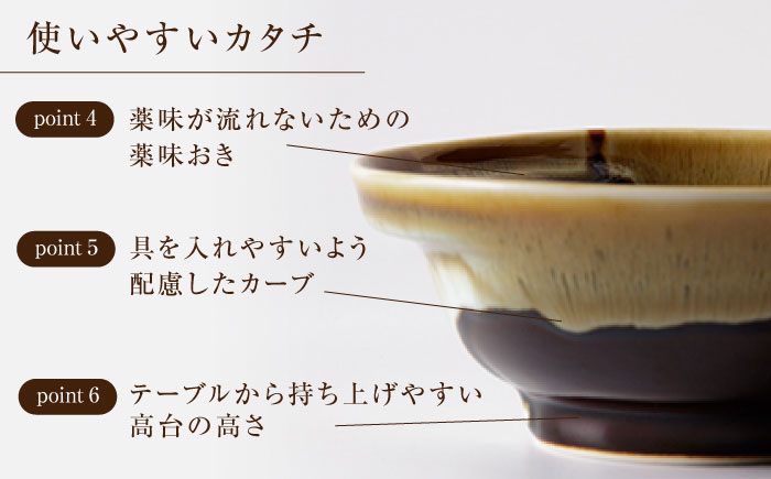 ＜有田焼＞【其泉】Cacomi 白釉流し 4枚セット 佐賀県/株式会社賞美堂本店 [41APAQ030]