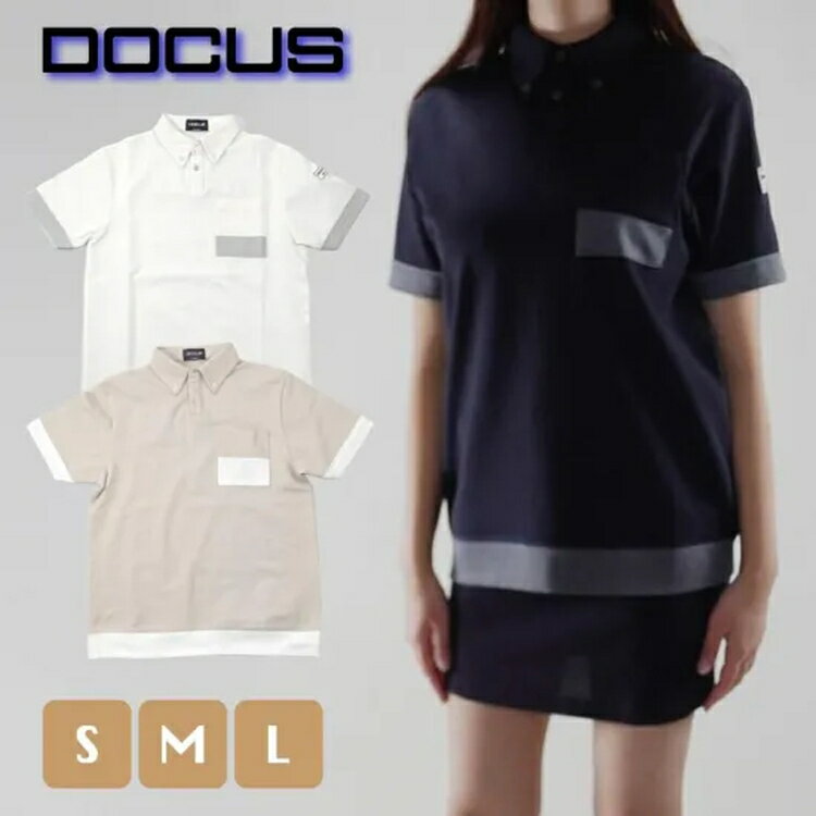 【ふるさと納税】ゴルフレディースウェア Sweat Polo DCL25S002｜ゴルフ golf ゴルフ用品 スポーツ スポーツ用品 DOCUS ドゥーカス ギフト 贈答 景品 茨城県 古河市_FW09