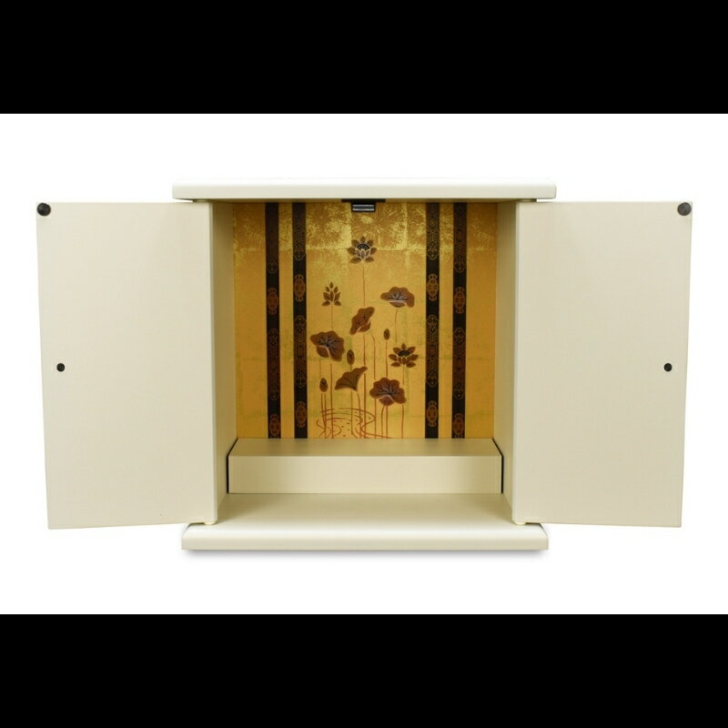 【ふるさと納税】タツクラフト 紀州塗り ミニ仏壇 大 白練 【Tk292】 | 用品雑貨 文房具 手芸 仏壇 仏具 神具 仏具 仏壇