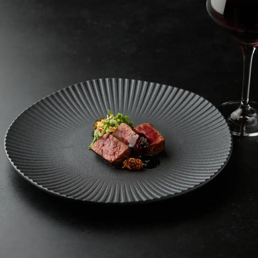 ware hendey あさがおプレート 24cm 3枚 | あさがお プレート お皿 大皿 中皿 食洗機 電子レンジ オーブン 使用可 高品質 プレミアム デザイン 高級感 料理 | 奈良県 五條市