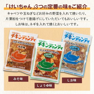 ふるさと納税 下呂市 ミズホのケイちゃん チキンディンティセット(みそ×3 しょうゆ×3 しお×3) 計9個【21-5】 |  | 01