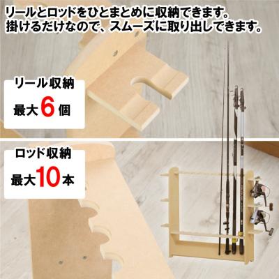 ふるさと納税 三条市 釣竿ラック ダブル ロッドスタンド 釣り フィッシング【022S015】 |  | 01