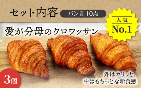 米粉パン バラエティ セット 10個【米粉パン専門店・cafeまごころ米て】国産 食パン 惣菜パン 菓子パン[MDH009]