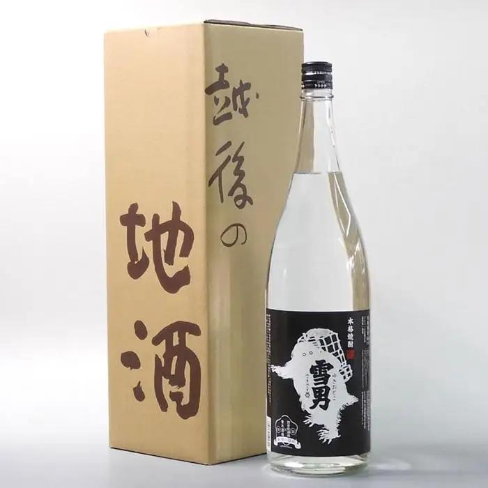 青木酒造 本格粕取り焼酎 雪男 1800ml｜焼酎