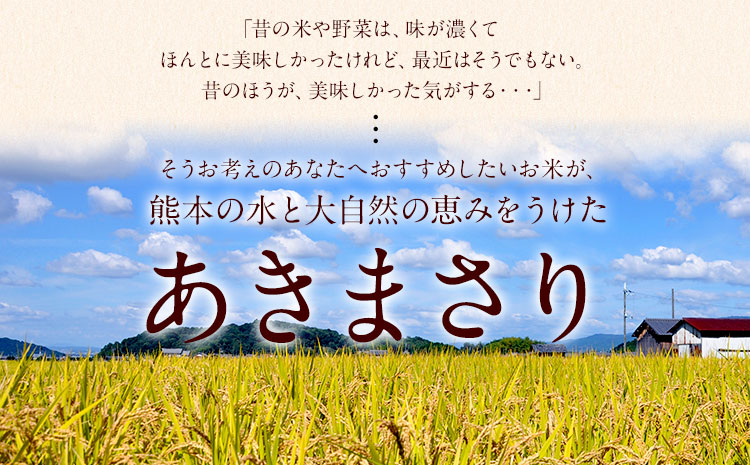 熊本県推奨品種 令和3年産 あきまさり 12kg(6kg×2袋) 無洗米 令和3年《7-14営業日以内に出荷予定(土日祝除く)》---ng_aki3_wx_22_10000_m12kg---st-p