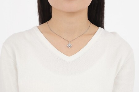 【ふるなび限定】【一点もの】ダイヤモンド（1.023ct）プラチナペンダント　R118　K06141-H　FN-Limited-SP