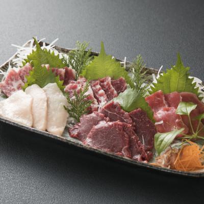 ふるさと納税 多良木町 【熊本　と畜】馬刺し4種盛り 計1.7kg 食べ比べセット(多良木町)