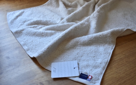 factory towel bath　今治タオル認定バスタオル ベージュ