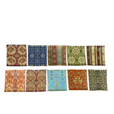 ふるさと納税 京都市 【龍村美術織物】<柄お任せ> コースター10枚セット |  | 01