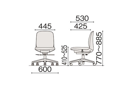 【ふるなびWEEK対象】イトーキ トルテU ブラック×ミッドナイトブルー オフィスチェア【日本製 / 腰へやさしさを極めた快適な座り心地/洗練されたシェルチェアのデザイン / 2023年度グッドデザイ