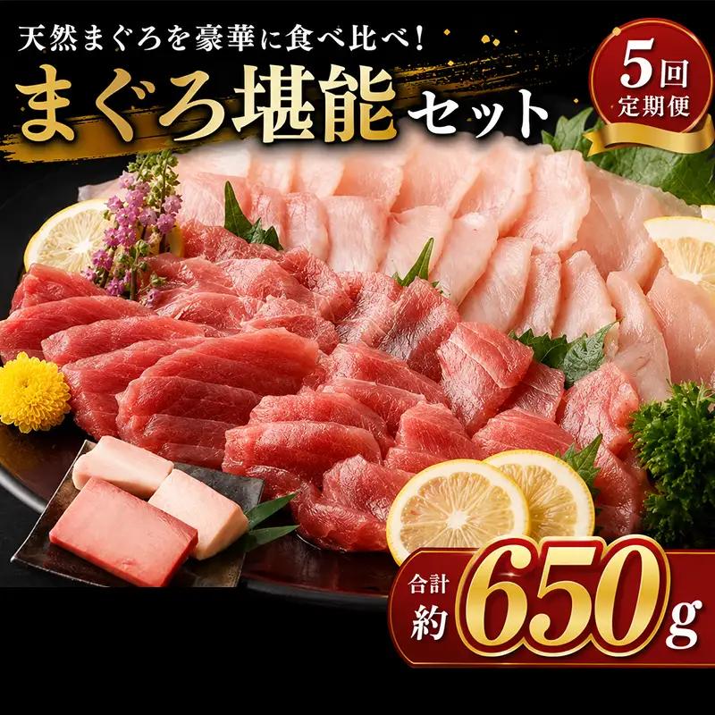 【定期便/計5回】天然マグロ メバチ・ビンチョウ（650g）【まぐろ】ge007 FN-Limited-PR