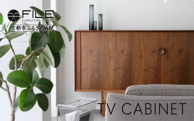 【FILE FURNITURE WORKS】キャビネット（TV CABINET）［ 京都 家具 インテリア テレビ 棚  おしゃれ 高級 人気 おすすめ 国産 職人 一点もの オーダー 東京 田園調布 ショールーム ］ 261009_B-UK19
