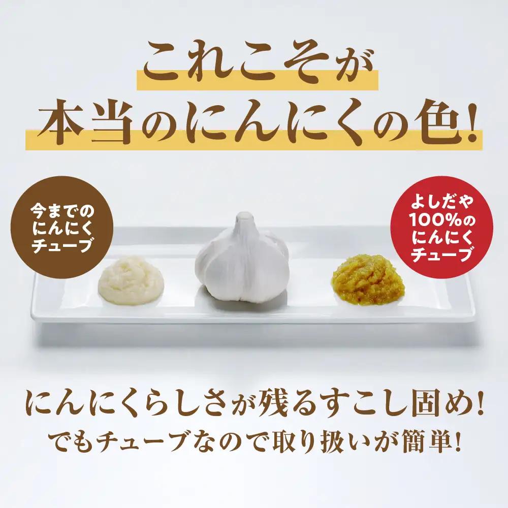 青森県産にんにく すりおろし 200g×３本 チューブ にんにく