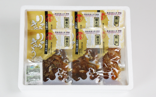 [2月発送開始]＜定期便・全3回＞大分郷土料理りゅうきゅう全9種を3回に分けてお届け！(3種×2食×3回) 刺身 冷凍 セット 海鮮 漬け 産地直送 大分県 真空パック 小分け 惣菜 人気 海鮮丼 漬