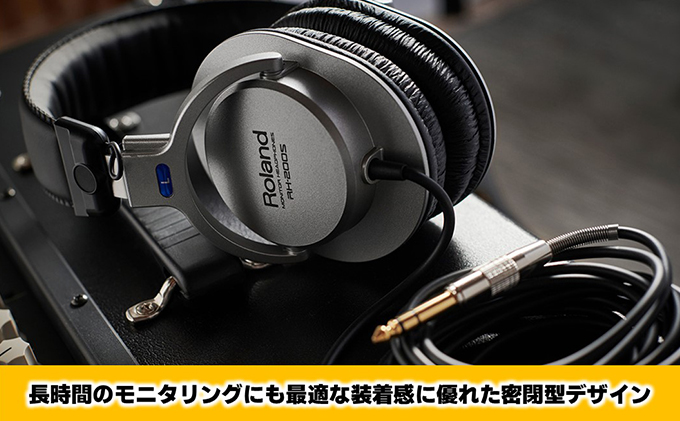 ヘッドホン Roland RH-200S ローランド 【配送不可：離島】 有線 モニターヘッドホン