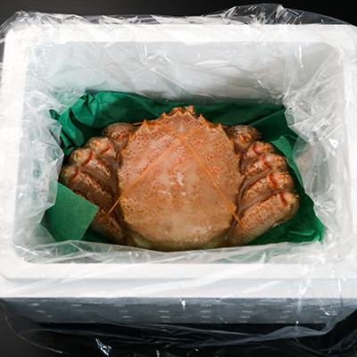 ふるさと納税 白老町 【浜ゆで】北海道産ボイル毛ガニ 1尾(400g前後)　 |  | 03