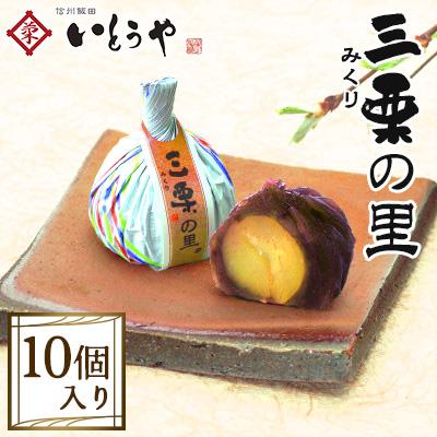 ふるさと納税 飯田市 【いとうや】 三栗の里 10個入り
