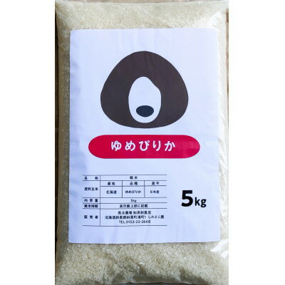 【ふるさと納税】令和6年産 北海道産ゆめぴりか精米10kg(5kg×2袋)【1628311】