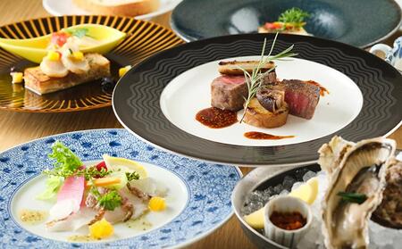 Cafe restaurant＆Bar舷　洋食ランチコース　ペア食事券