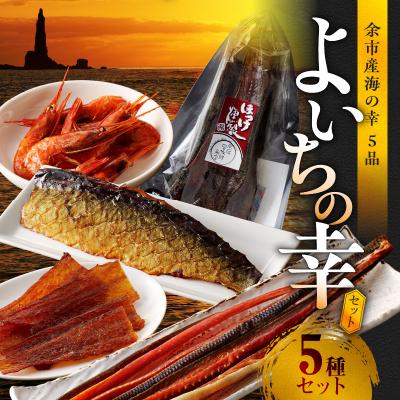 ふるさと納税 余市町 余市産海の幸5品 よいちの幸セット_Y003-0045