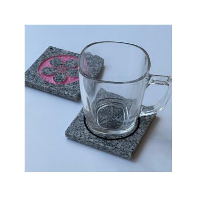 ふるさと納税 岡崎市 岡崎産みかげ石の『岡崎コースター』(2枚セット) |  | 03