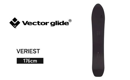 【VECTOR GLIDE】スノーボード VERIEST 176cm ボード ウィンタースポーツ スポーツ 日本製 長野