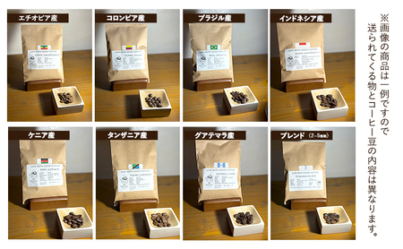 787 Nanohana Coffee Roaster ８種お任せセット 各50g(豆or粉) 浅煎り 中煎り 深煎り コーヒー 珈琲 おすすめ 人気 粉