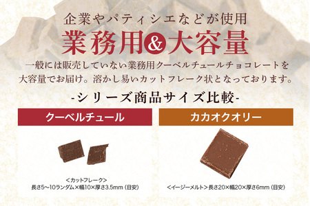 クーベルチュール カカオ58% 1kg チョコレート HS-002