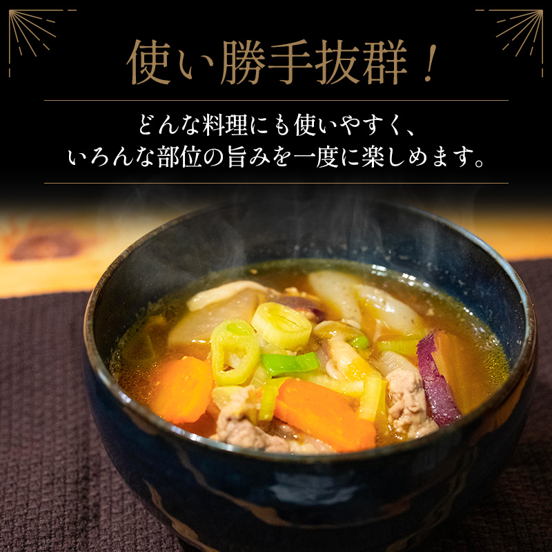 宮崎県産 豚小間切れ（400g×10P）計4kg 国産 小分け 便利 お弁当 豚丼 炒め物【B560-2502】_イメージ2