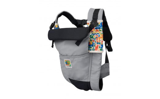 ユーモベビー ５WAYキャリー（グレー） ベビーキャリー ベビー用品 抱っこ 楽 便利 通気性 振動軽減 はっ水 撥水 メッシュ 汚れにくい 乾きやすい ピロー ガーゼ 防水 赤ちゃん ベビー 74-AJ