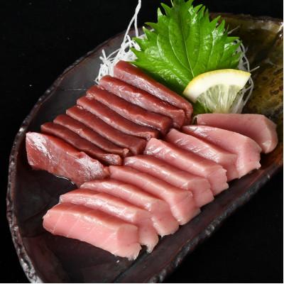 ふるさと納税 松阪市 国産本まぐろ (赤身・中トロ) 短冊セット 600g以上 (150g以上×4本) |  | 01