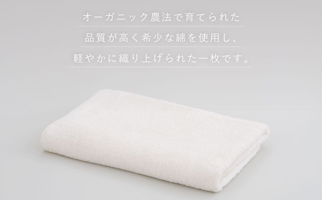 【今治タオルブランド認定】なめらかバンガロールorganic ウォッシュタオル 2枚セット